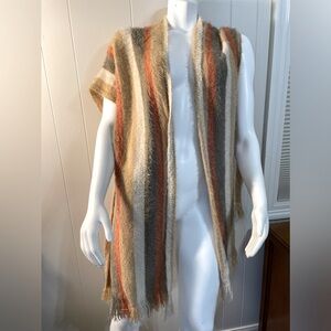 Long Fringe Sweater Cardigan